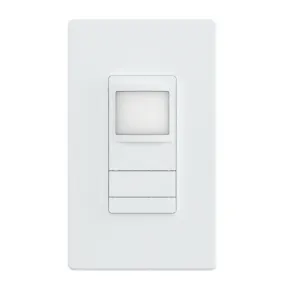 800-Watt Multi-Location Passive Infrared Occupancy Motion Sensor Switch Matte White