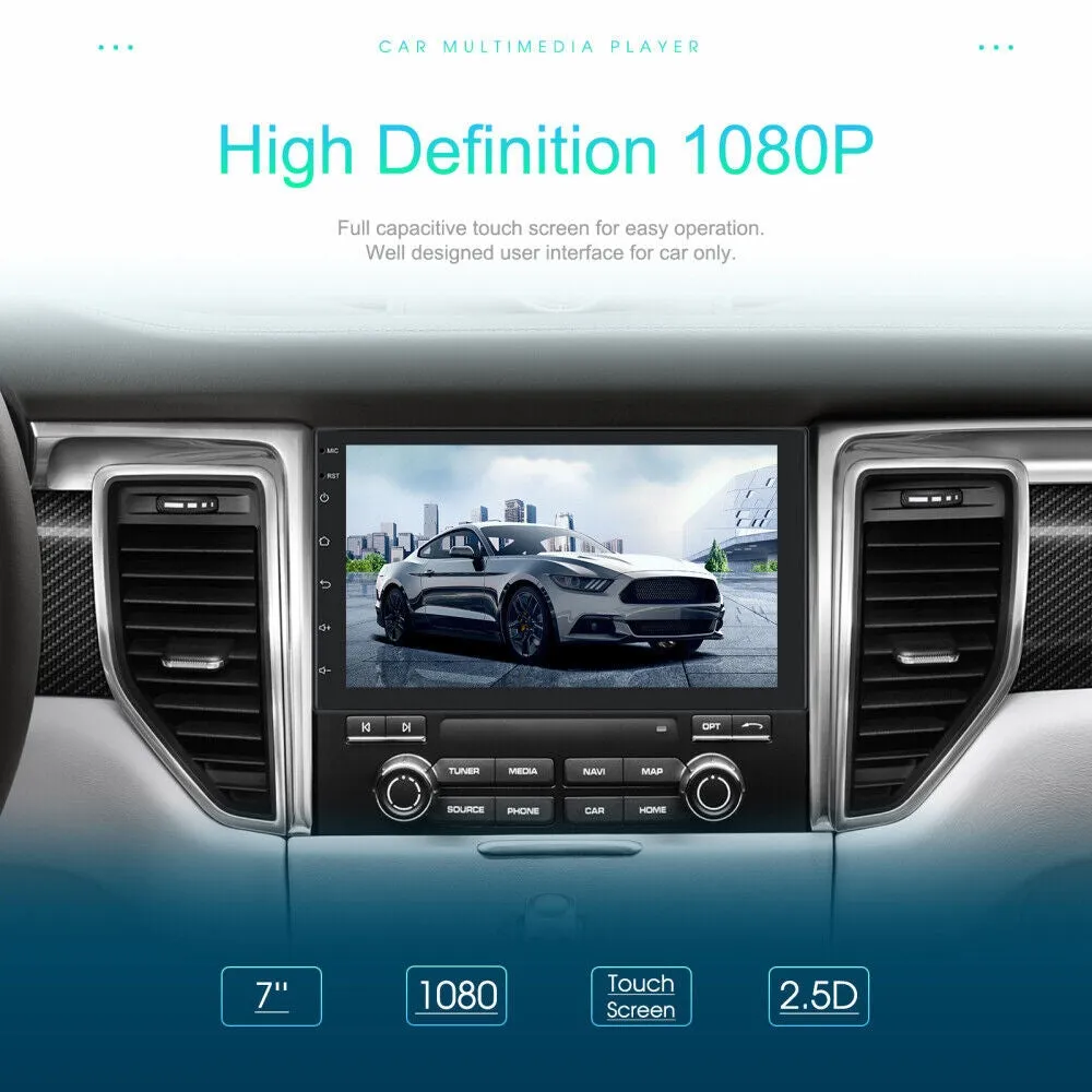 9" HD Touchscreen Car Radio GPS, WIFI, Rear Camera, CarPlay