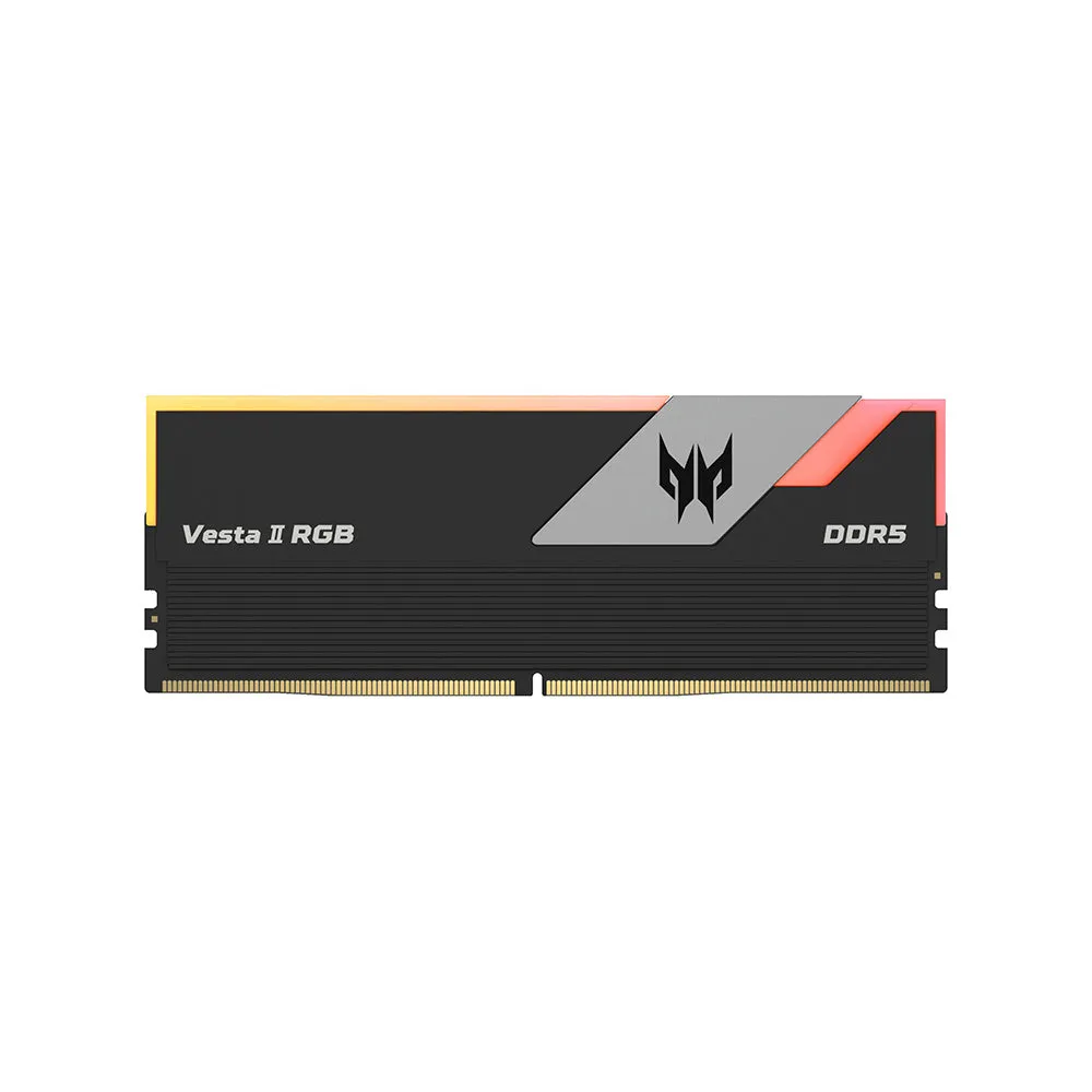 Acer Predator Vesta II memory module, 32 GB DDR5 (2 x 16GB), 7200 MHz, BL.9BWWR.363, black