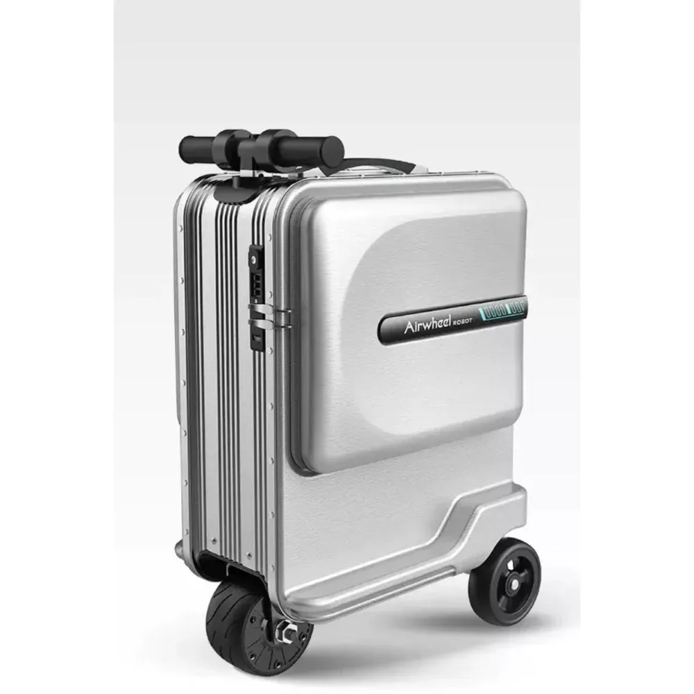 Airwheel SE3MiniT - Electric Luggage Scooter - Pink | Potable Riding Suitcase with Removable Battery