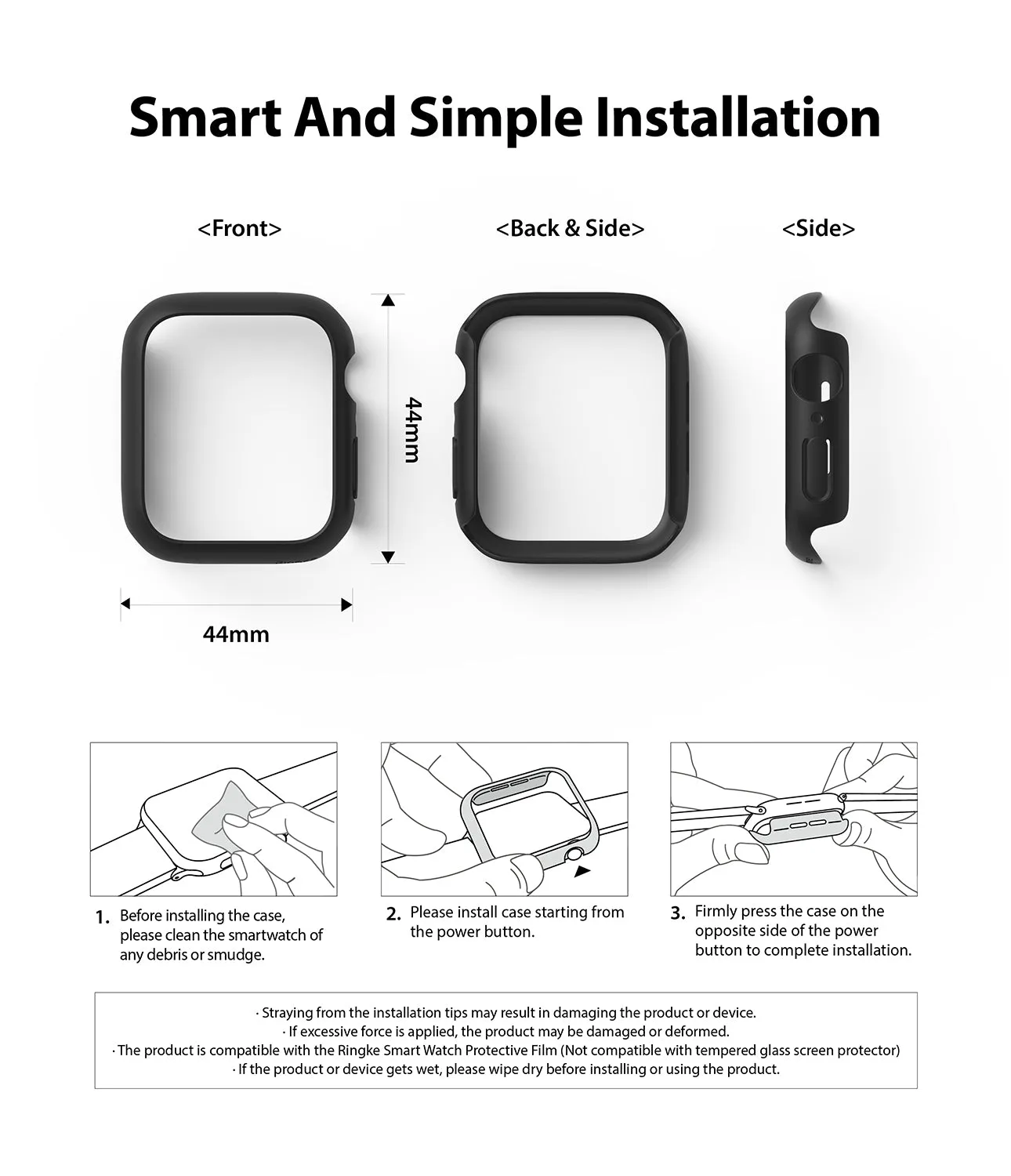 Apple Watch Series 6 / SE / 5 / 4 (44mm) Case | Slim