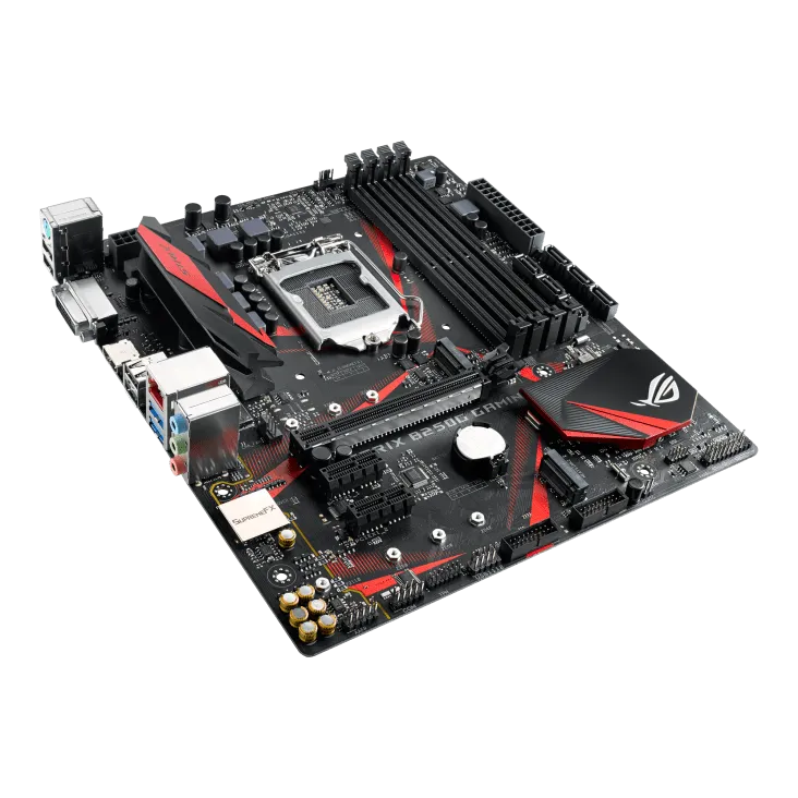 ASUS ROG STRIX B250G GAMING Intel B250 LGA1151 micro ATX ddr4 2400MHz dual M.2 hdmi dvi sata 6Gbps