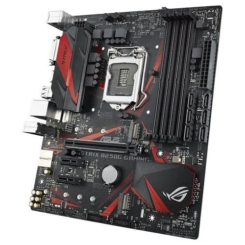 ASUS ROG STRIX B250G GAMING Intel B250 LGA1151 micro ATX ddr4 2400MHz dual M.2 hdmi dvi sata 6Gbps