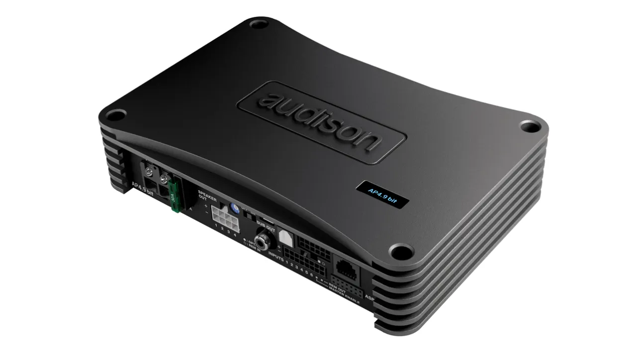 Audison AP 4.9 Bit Prima 4 Channel Amplifier with 9 Channel DSP