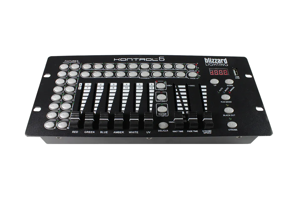 Blizzard Lighting Kontrol 6 RGBAW UV Color Mixing Control