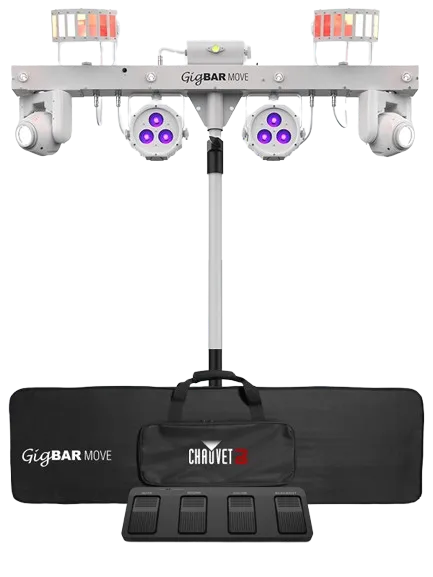 Chauvet DJ GIGBAR-MOVE-WHITE GigBar Move Lighting System (White)