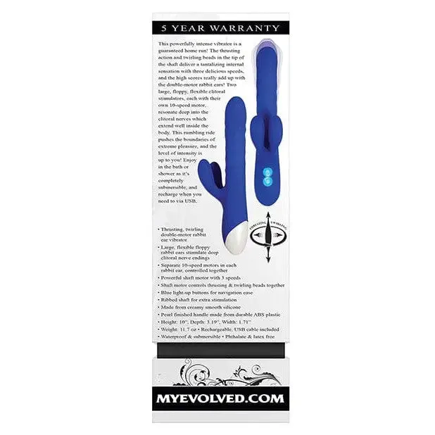 Evolved Grand Slam Thrusting and Rotating Rabbit Vibrator