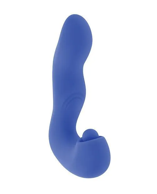 Advanced Tappity Tap Vibrator - Vibrant Blue Edition