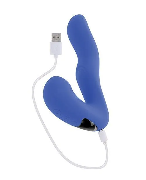 Advanced Tappity Tap Vibrator - Vibrant Blue Edition