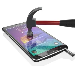 Galaxy Note 4 Punkcase Glass SHIELD Tempered Glass Screen Protector 0.33mm Thick 9H Glass Screen