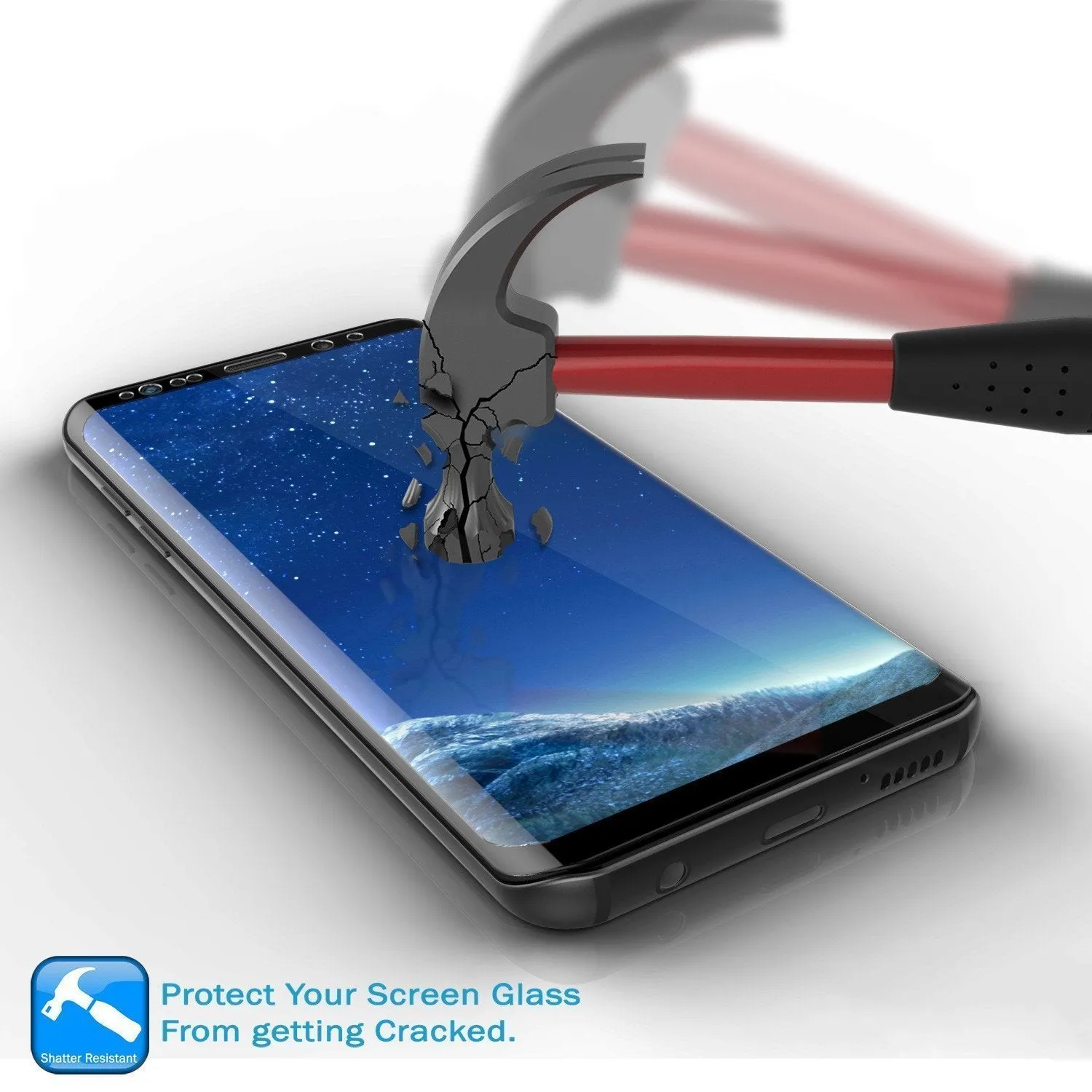 Galaxy S20  Clear Punkcase Glass SHIELD Tempered Glass Screen Protector 0.33mm Thick 9H Glass