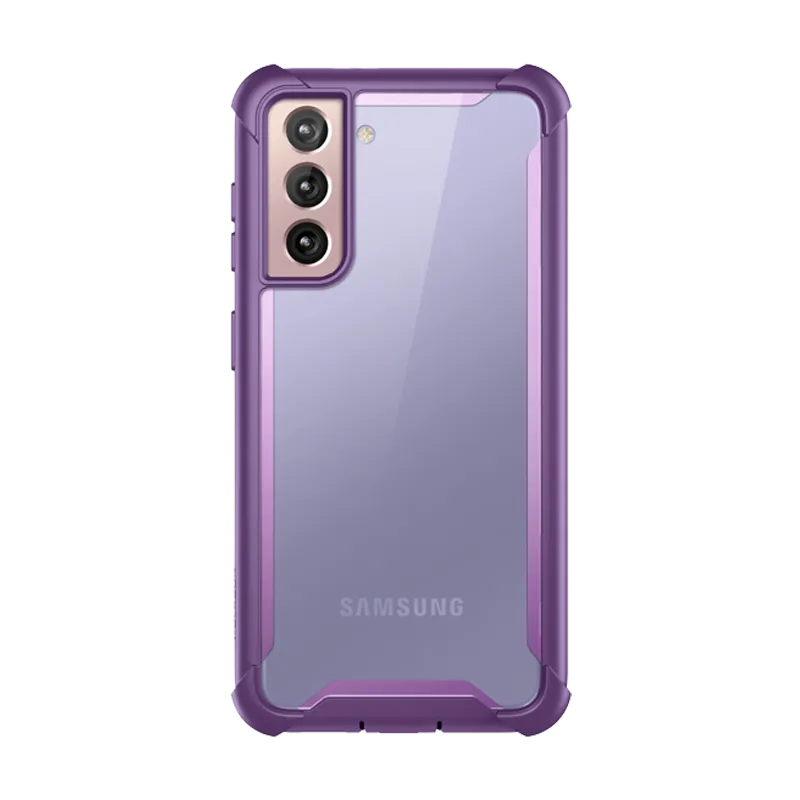 Galaxy S21 Plus Ares Clear Rugged Case - Purple