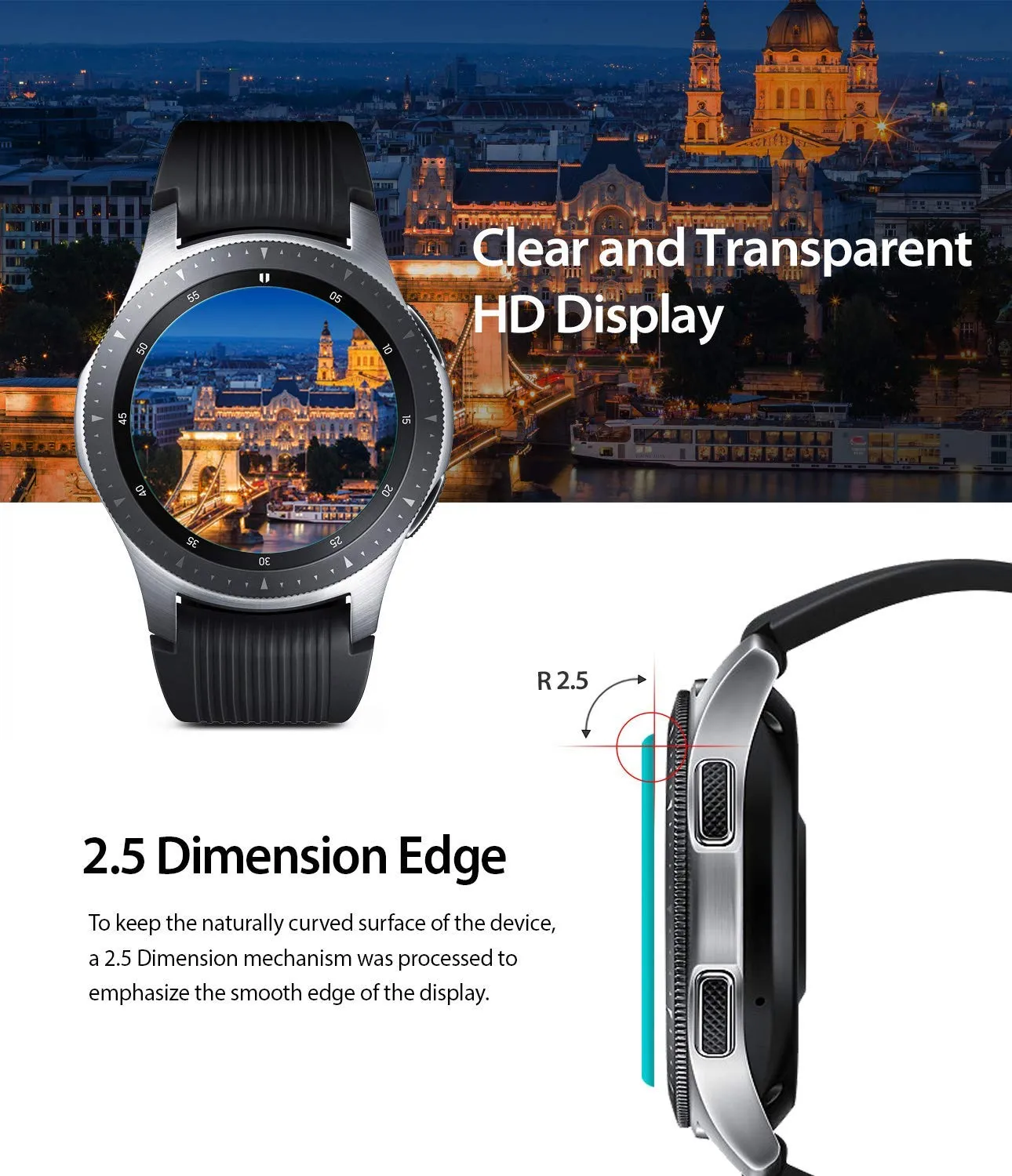 Galaxy Watch 46mm Screen Protector | Glass