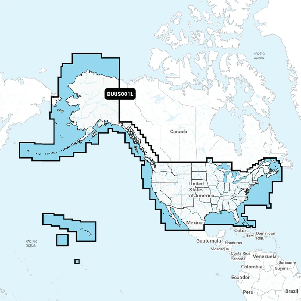 Garmin Navionics  BUS001L U.S.  Coastal Canada Built-In Chart Updates - microSD/SD  1-Year Subscription [010-13177-00]