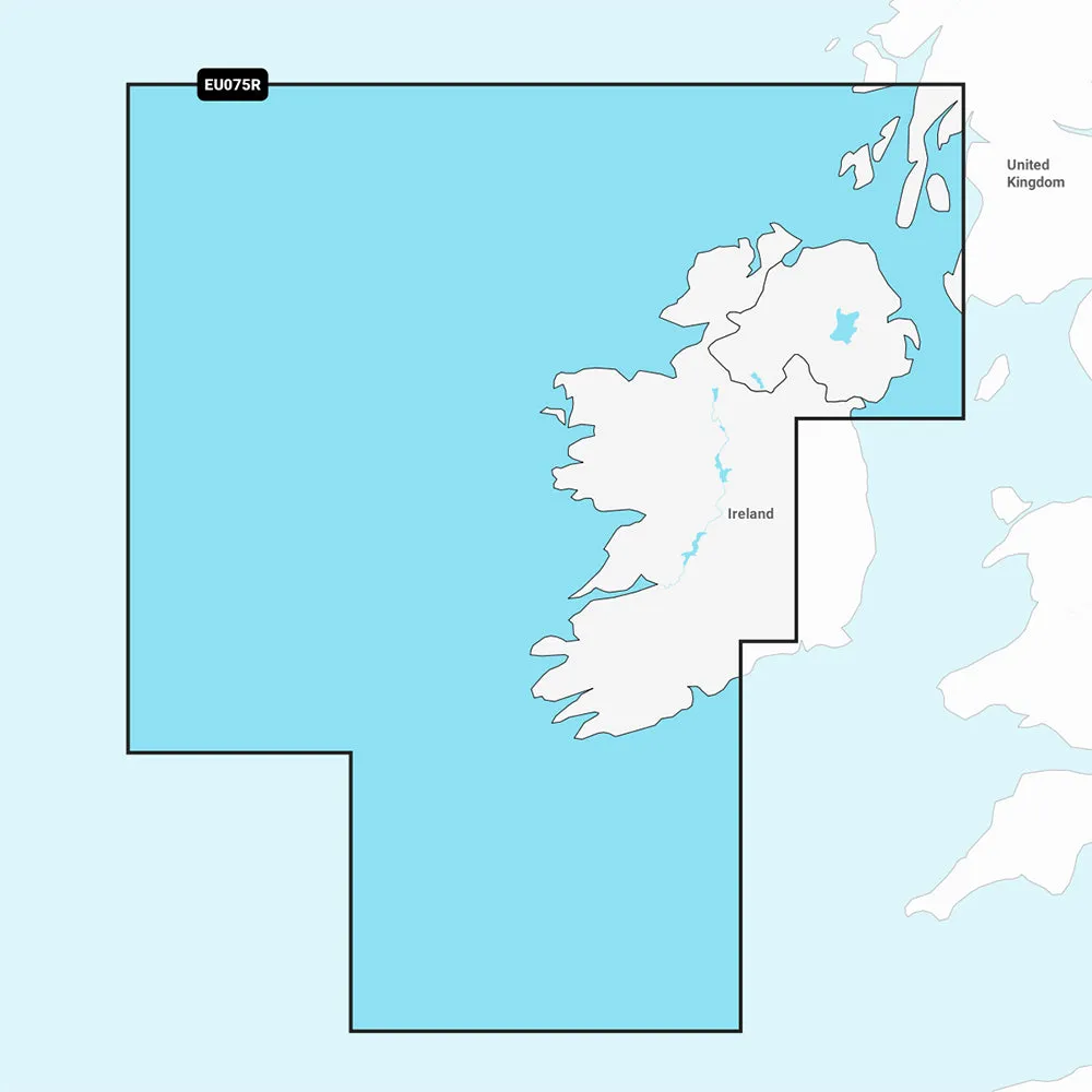 Garmin Navionics  NSEU075R - Ireland, West Coast - Marine Chart [010-C1233-20]