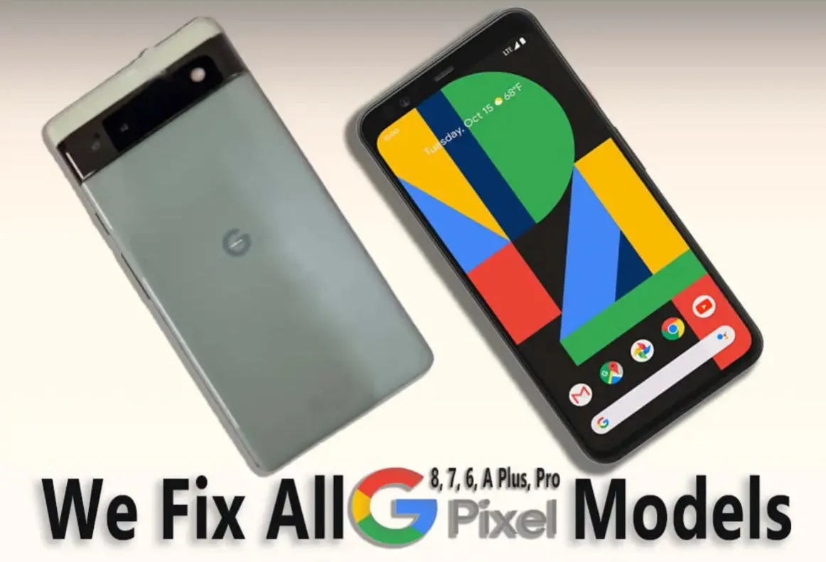 Google Pixel 8 Broken Screen Repair OLED Genuine Parts