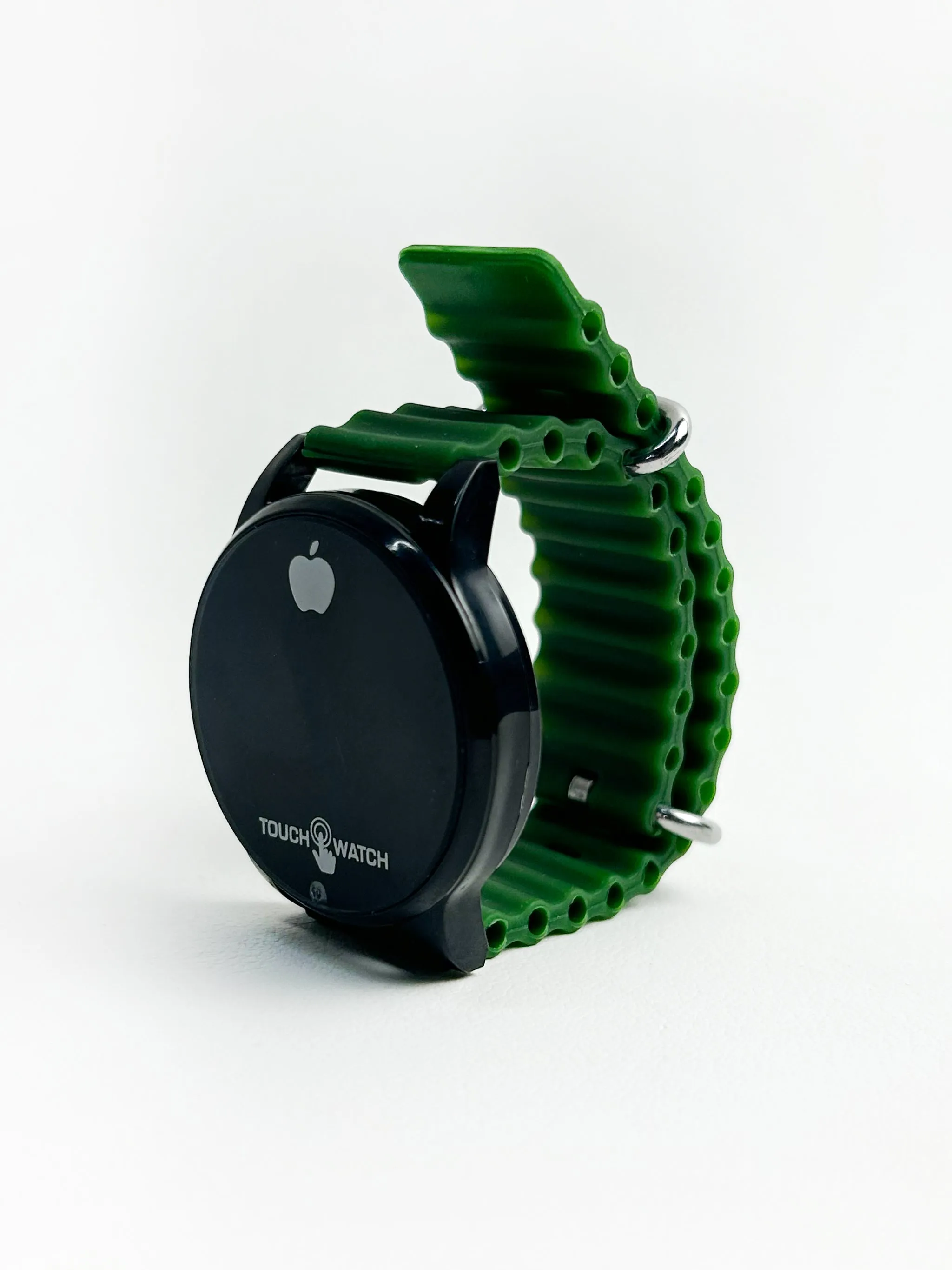 Green LED Touch Wrist Watch For Mens/Boys MW69