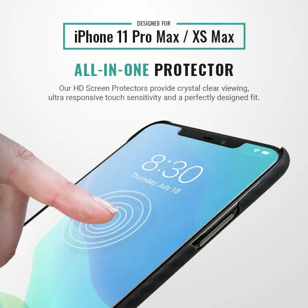 HD Screen Protector for iPhone 11 Pro Max / XS Max (6.5 inch)