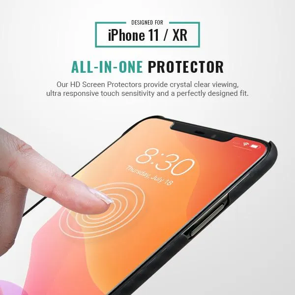 HD Screen Protector for iPhone 11 / XR (6.1 inch)