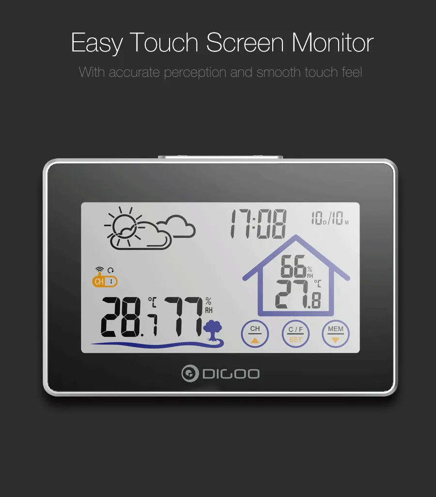 Indoor Outdoor Home Weather Station