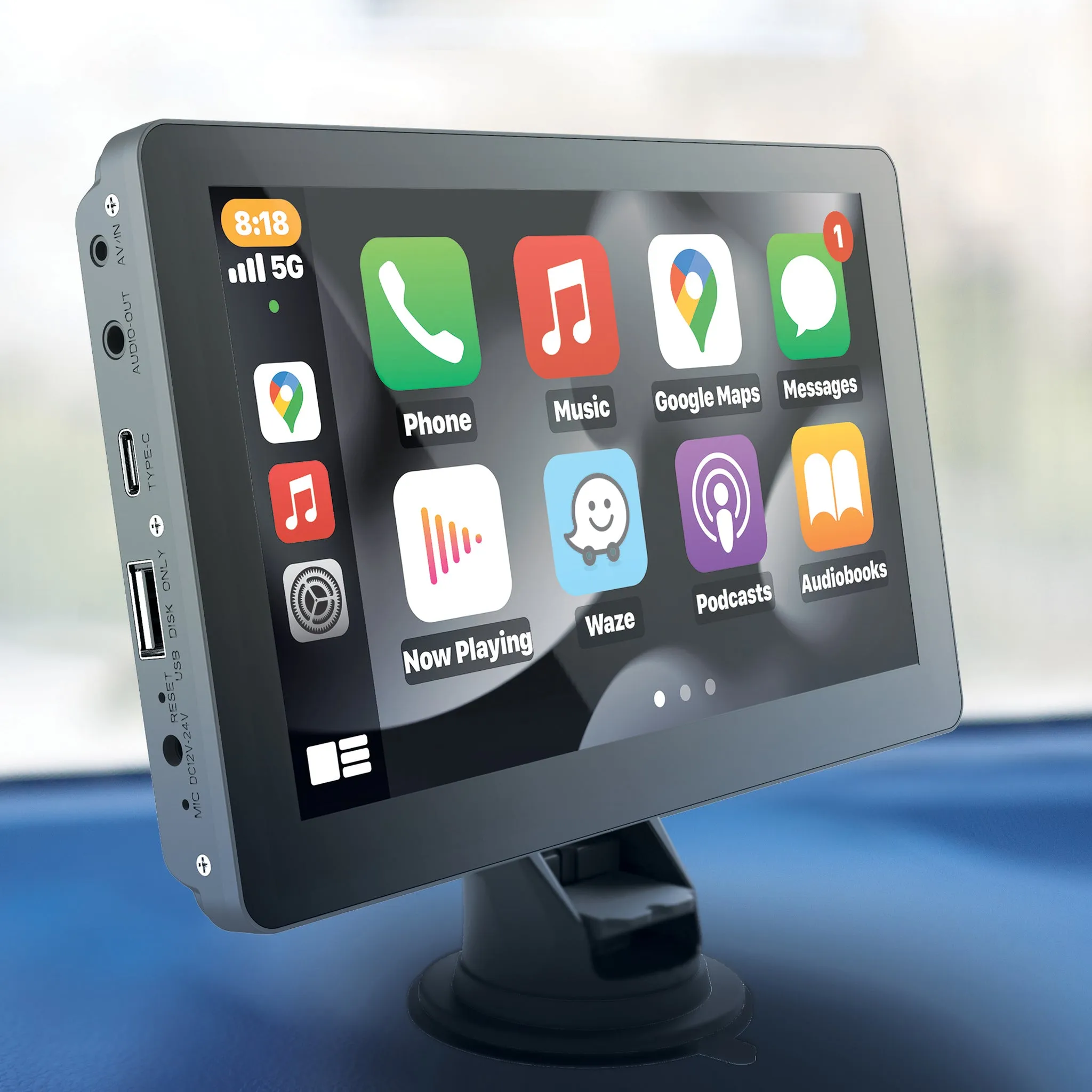 INTELLIDASH®  S  EASY-MOUNT 7” IPS TOUCH DISPLAY - CAR AND DRIVER DU950S