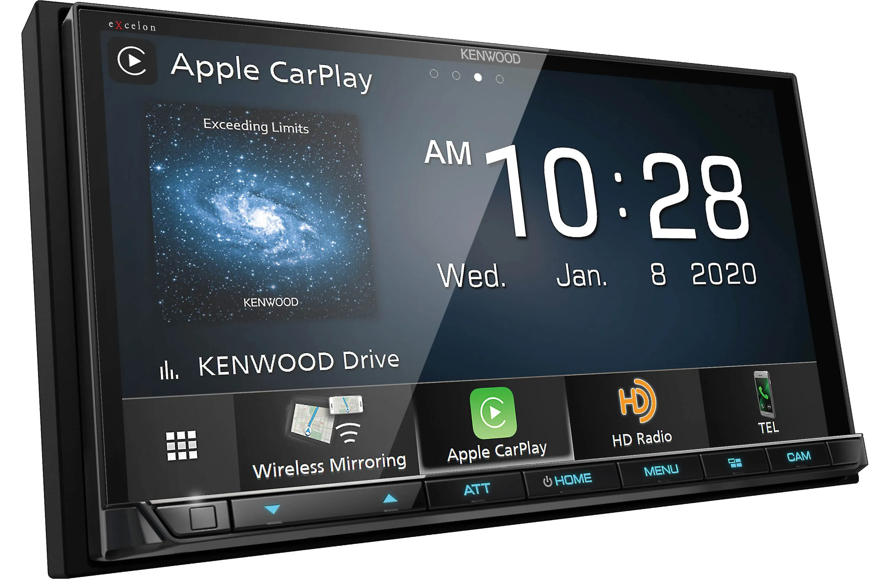 Kenwood Excelon DMX907S Digital Multimedia Receiver with Bluetooth & HD Radio