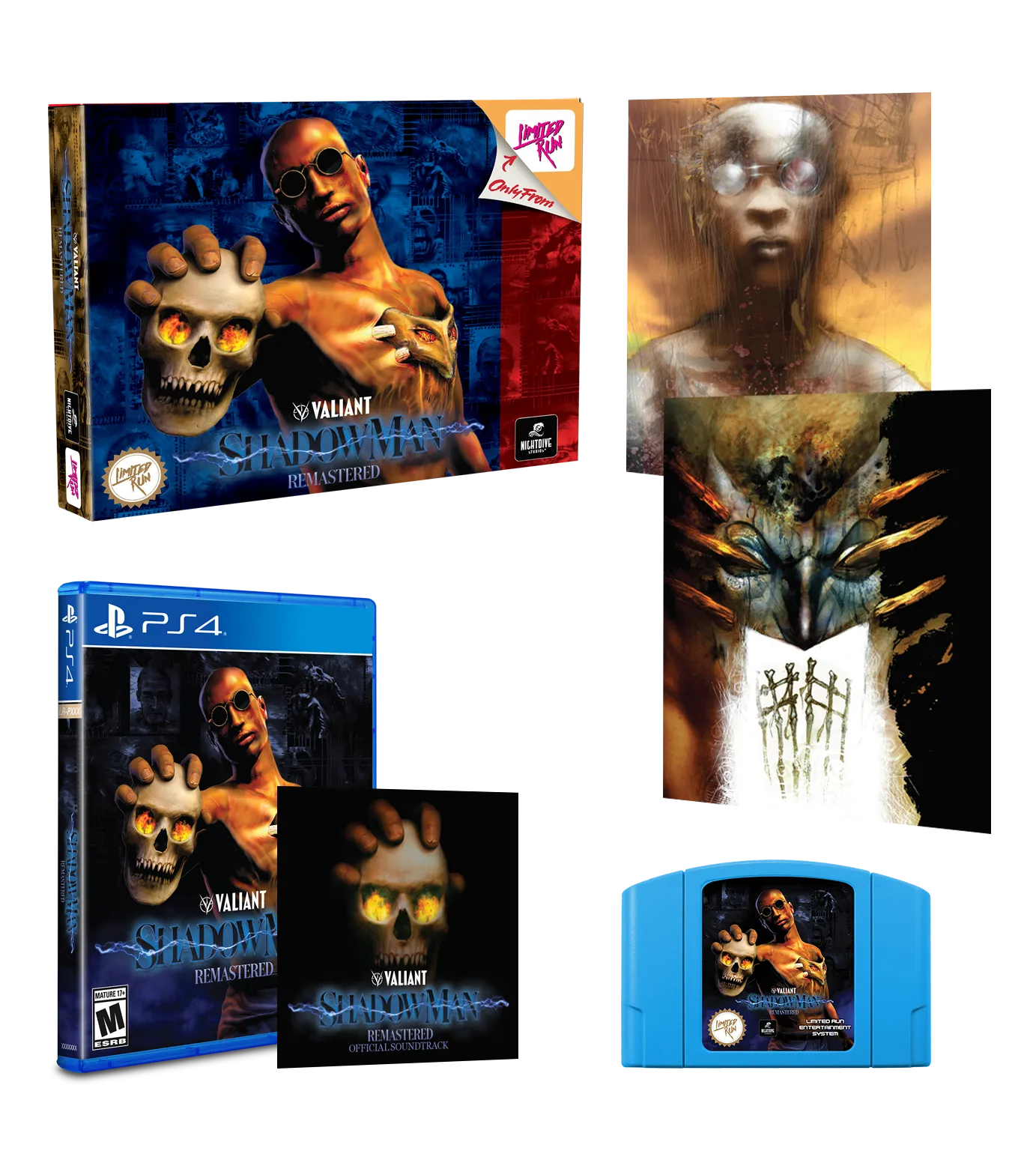 Exclusive Shadow Man Remastered Classic Edition for PS4 - Limited Run #439