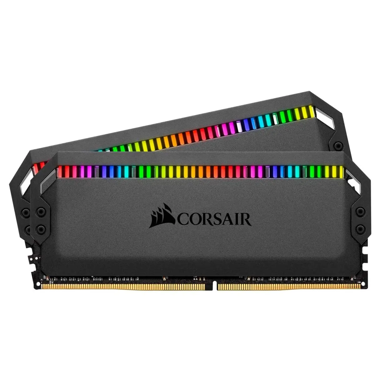 Memory module Corsair DOMINATOR PLATINUM RGB, DDR4 - 2x 8GB, 3600 MHz, CL18, CMT16GX4M2C3600C18, black