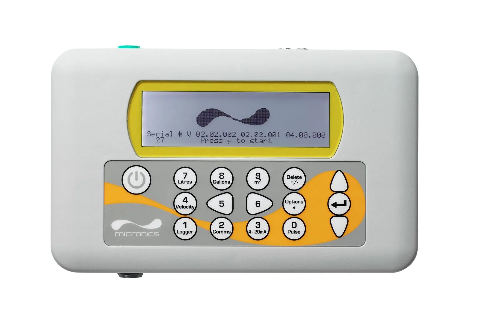 Micronics Portaflow 220 Portable Ultrasonic Clamp On Flow Meter