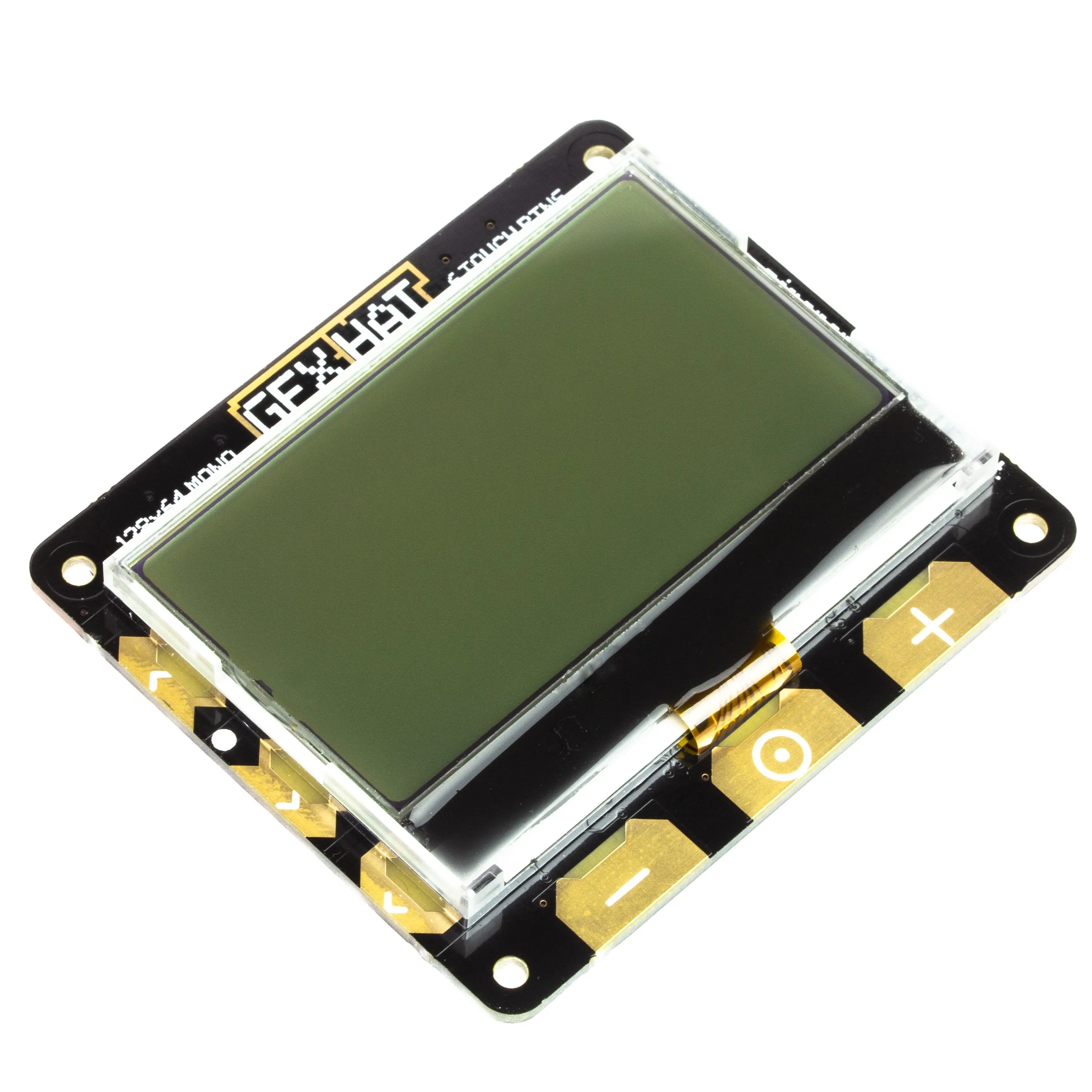 Pimoroni GFX HAT - 128x64 LCD Display with RGB Backlight and Touch Buttons