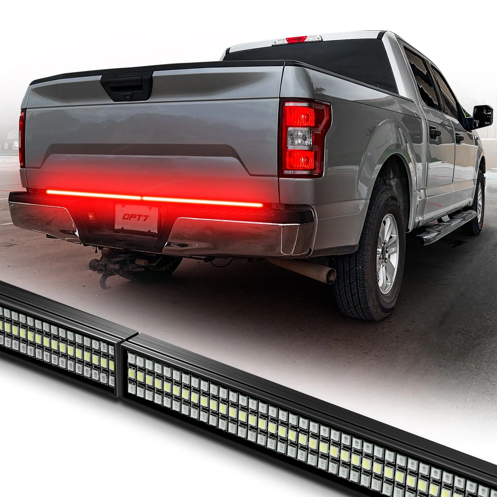 Redline Parlux Triple Row Tailgate Light Bar with Reverse & Sequential Turn Signals