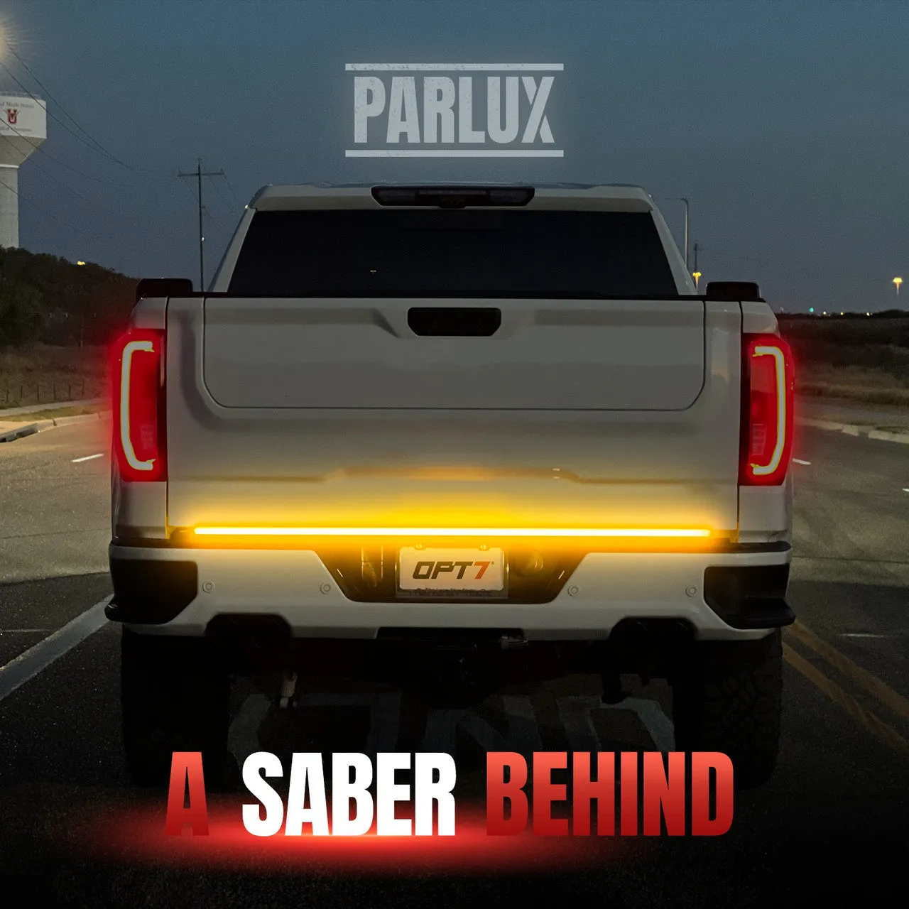 Redline Parlux Triple Row Tailgate Light Bar with Reverse & Sequential Turn Signals