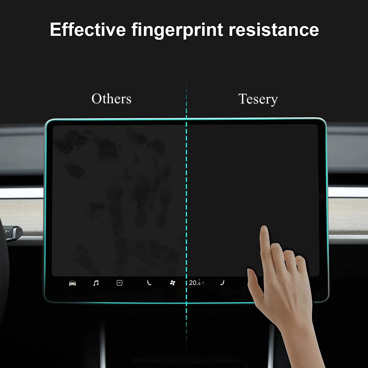 Screen Protector for Tesla Model Y & Model 3