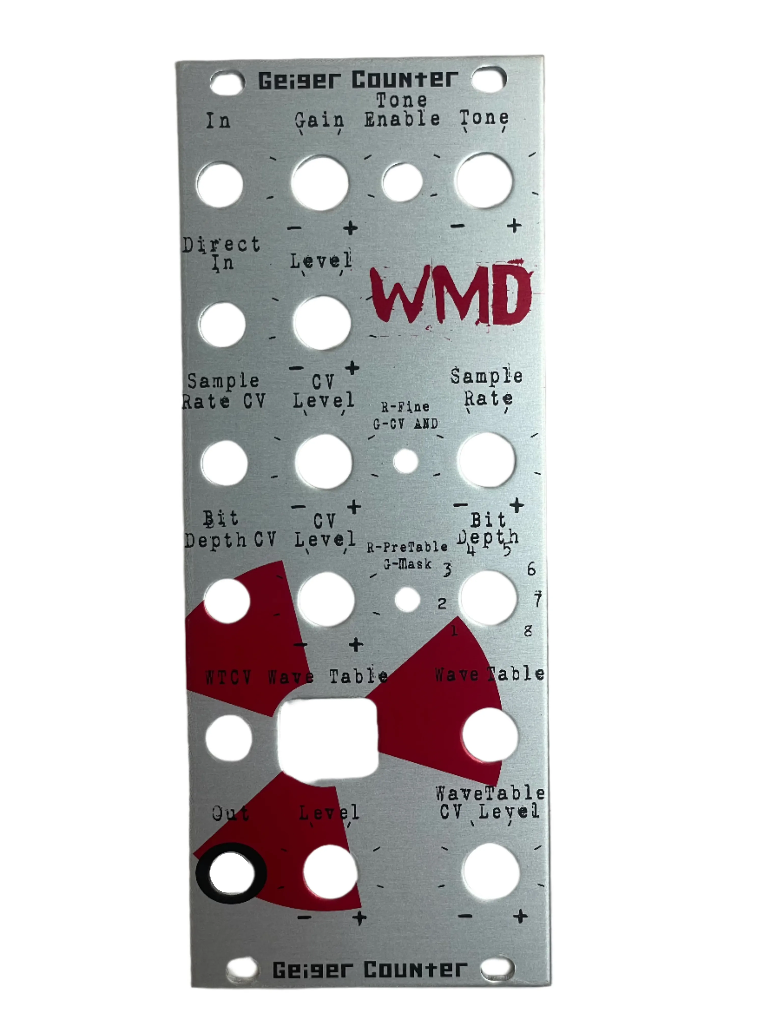 Silver Panels for WMD Modules