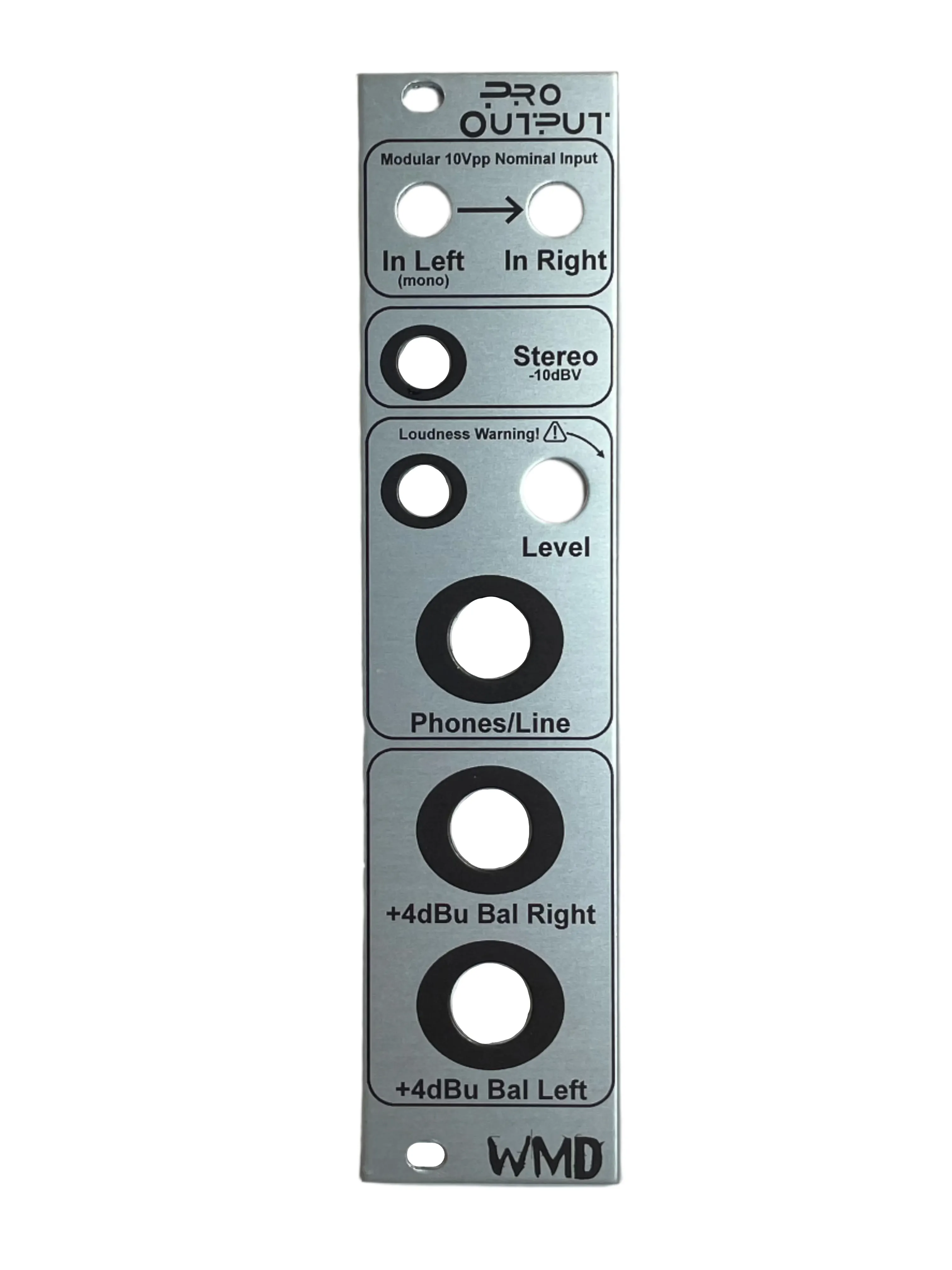 Silver Panels for WMD Modules