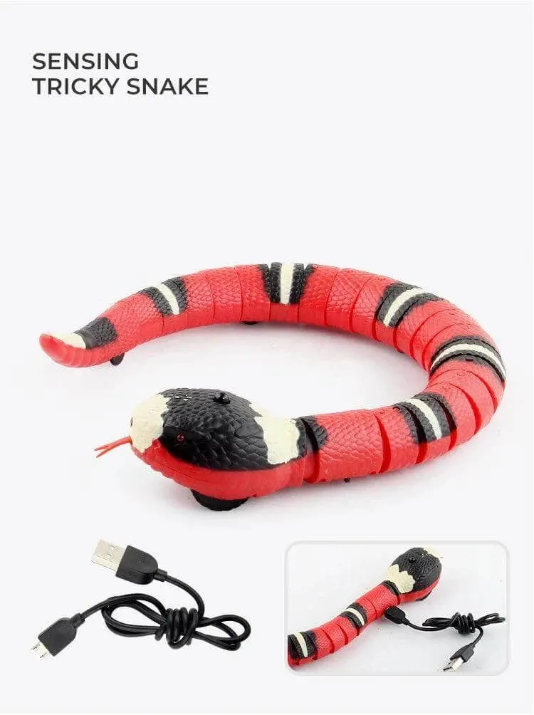 Smart Sensing Snake Toy for Pets