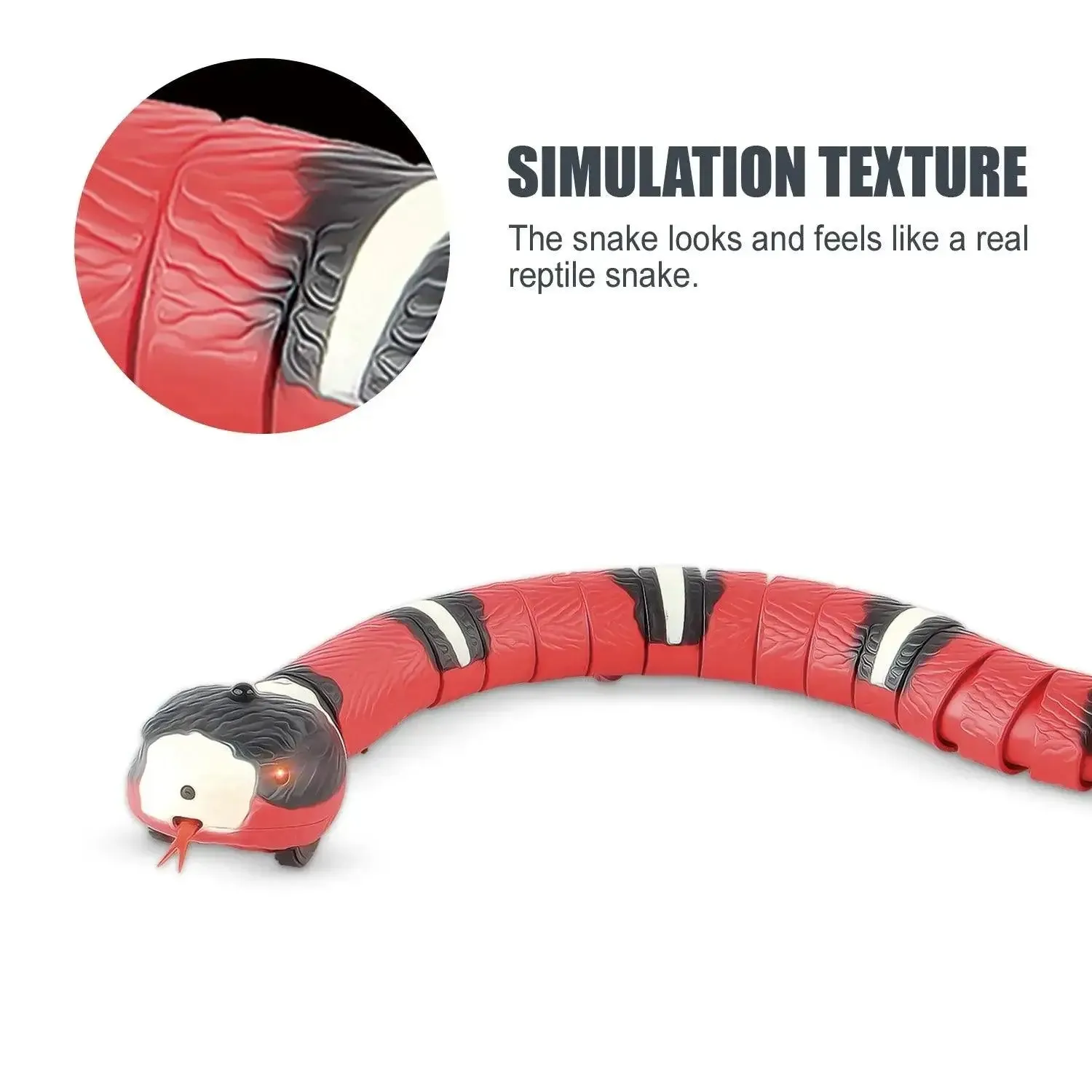 Smart Sensing Snake Toy for Pets