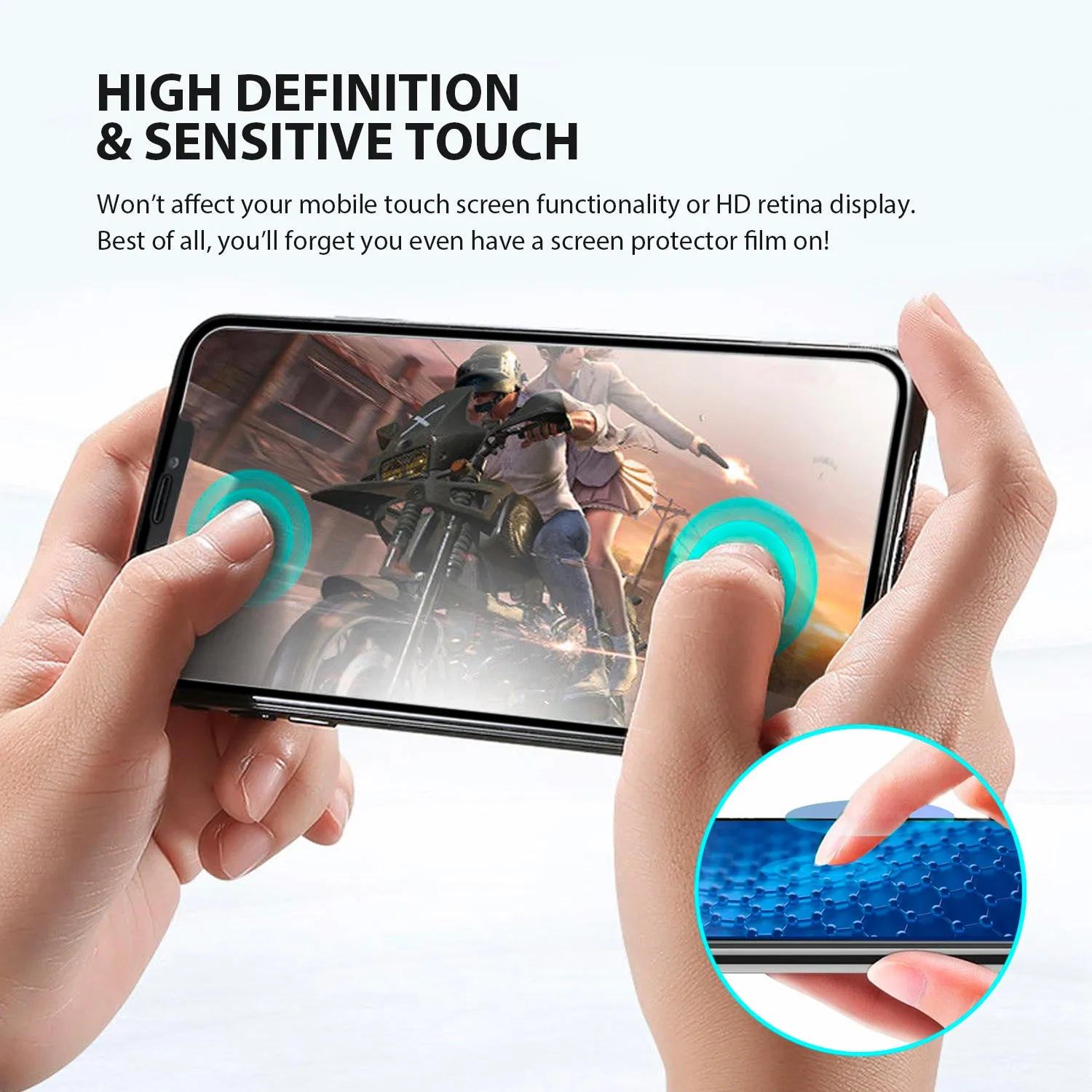 Tough On iPhone 11 Screen Protector Tough Nano Xtreme Guard